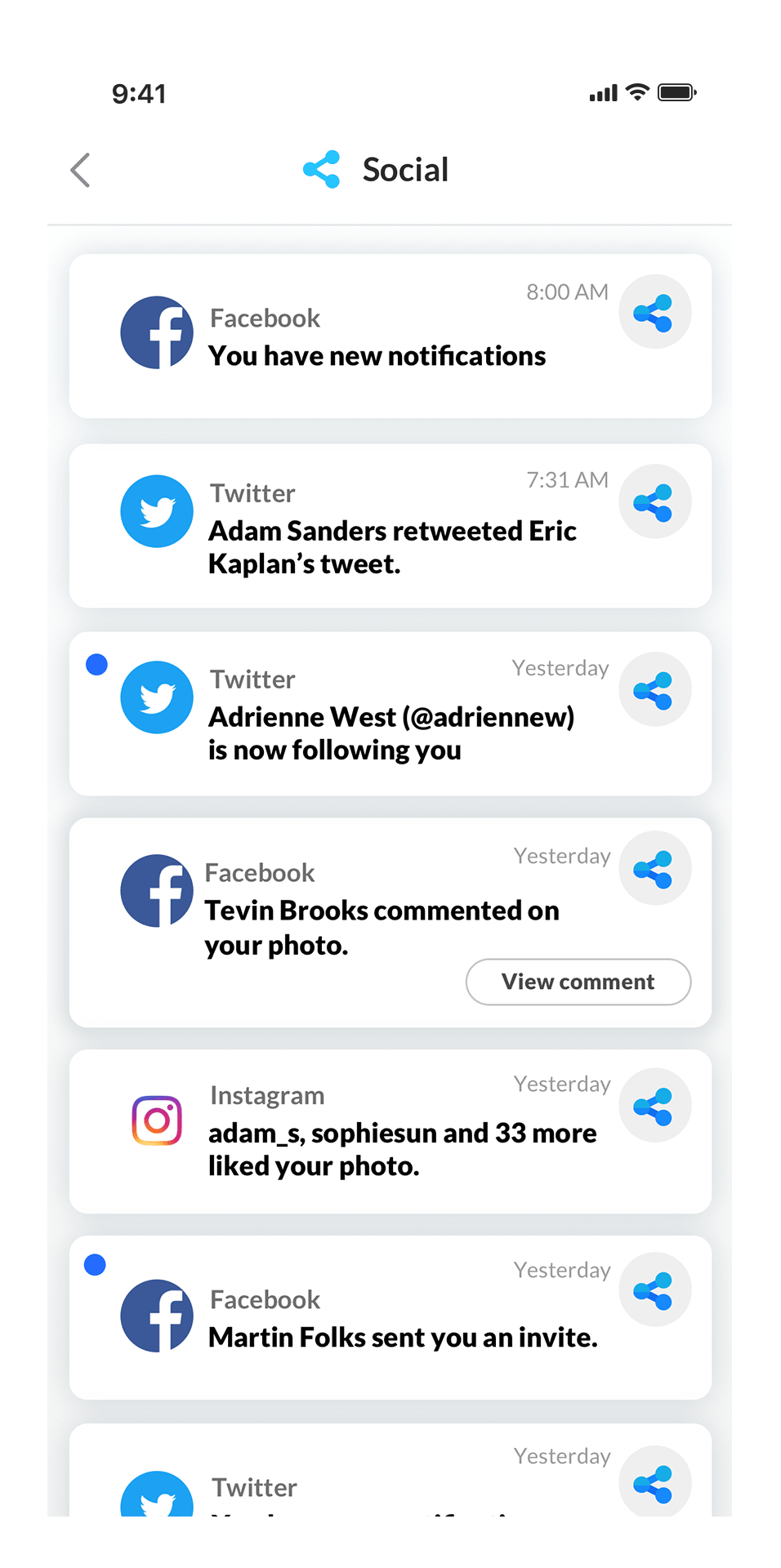 june.ai social feed